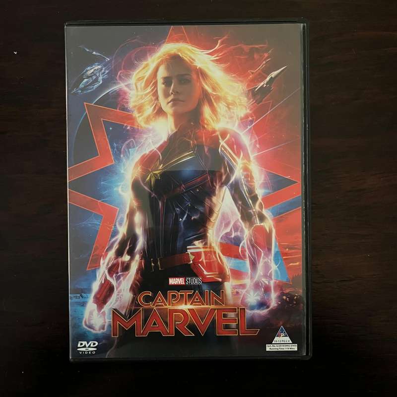 Captain Marvel DVD South African Press