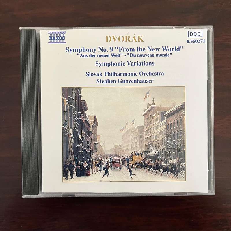 Dvorak - Symphony No. 9 , Symphonic Variations CD Naxos Import
