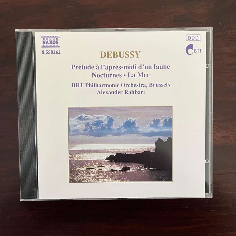 Debussy - Nocturnes  La Mer CD Naxos Import