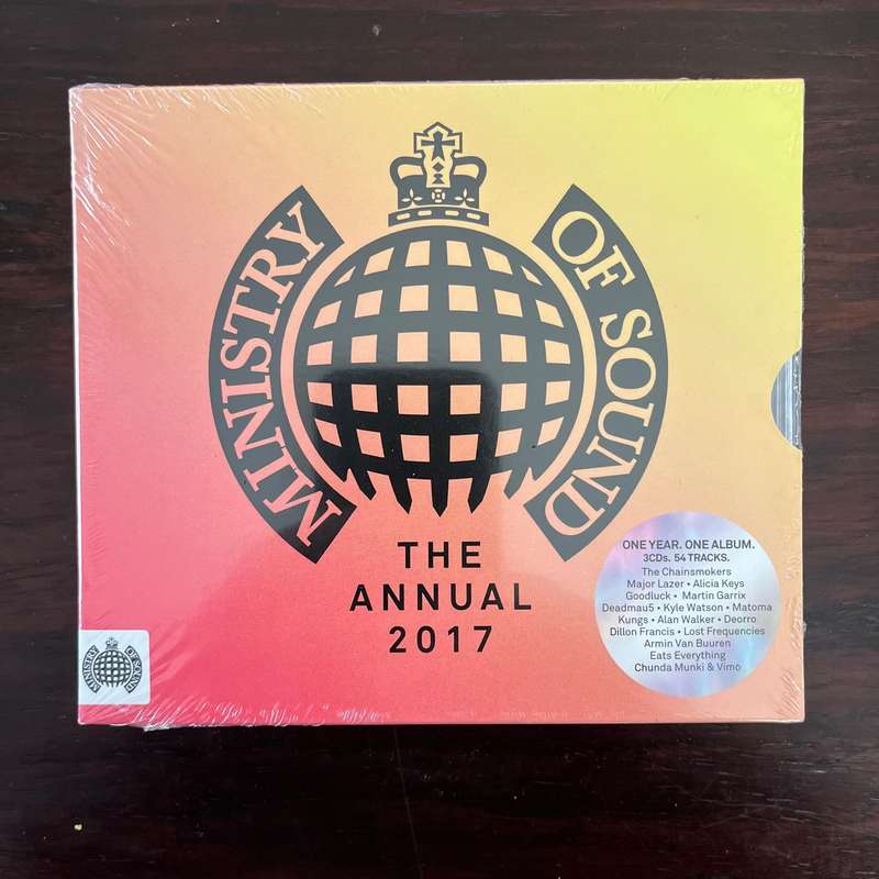 Ministry Of Sound - The Annual 2017 3CD Dance House Electronic New and Sealed