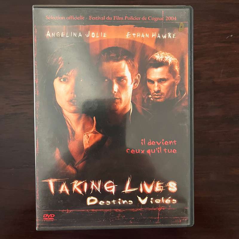 Taking Lives DVD French Press Angelina Jolie