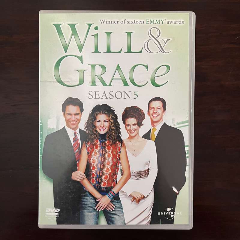 Will & Grace - Season 5 DVD 4 Disc Set South African Press