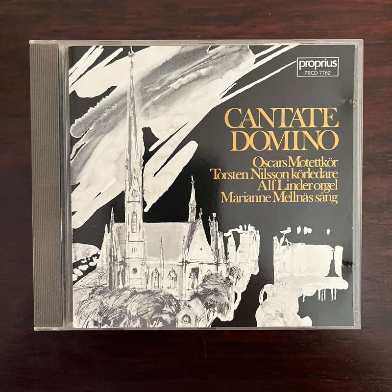 Cantate Domino - Oscars Motettkör, Torsten Nilsson CD Swedish Press