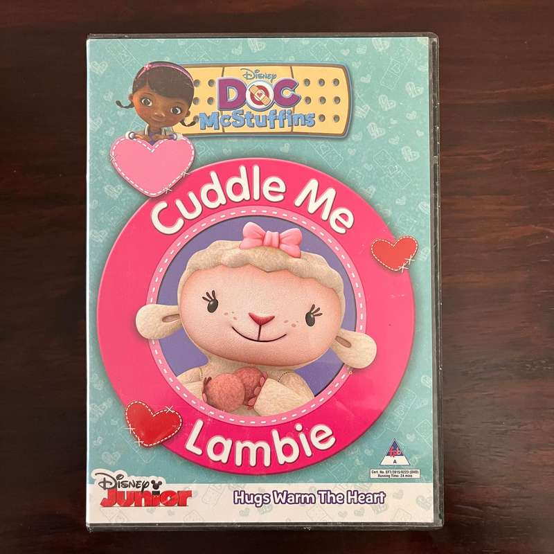 Doc McStuffins - Cuddle Me Lambie DVD Disney South African Press