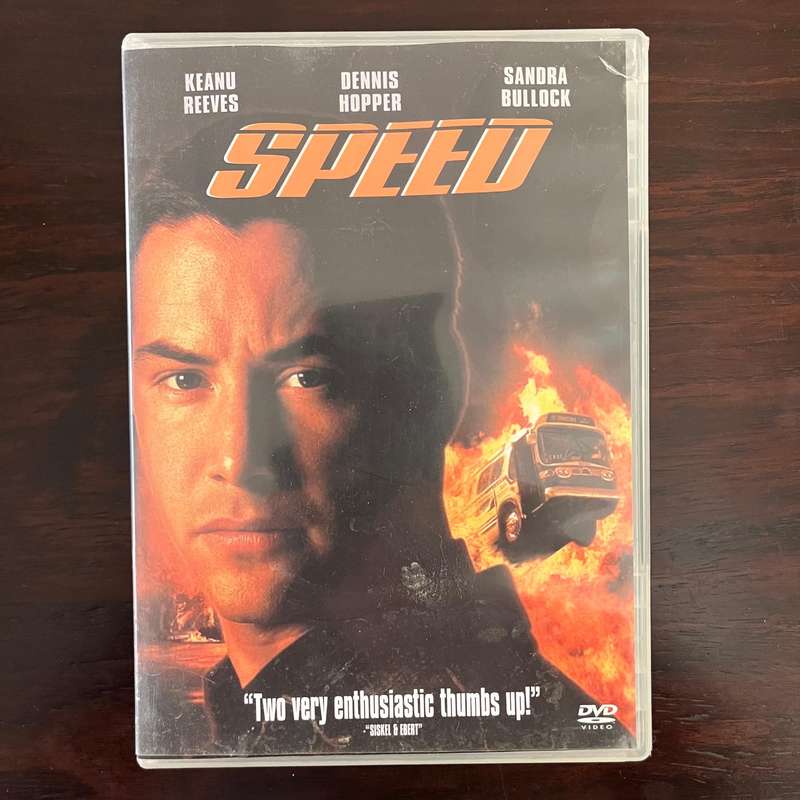 Speed DVD South African Press Keanu Reeves