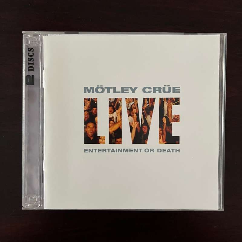 Motley Crue - Live Entertainmant Or Death 2CD Import