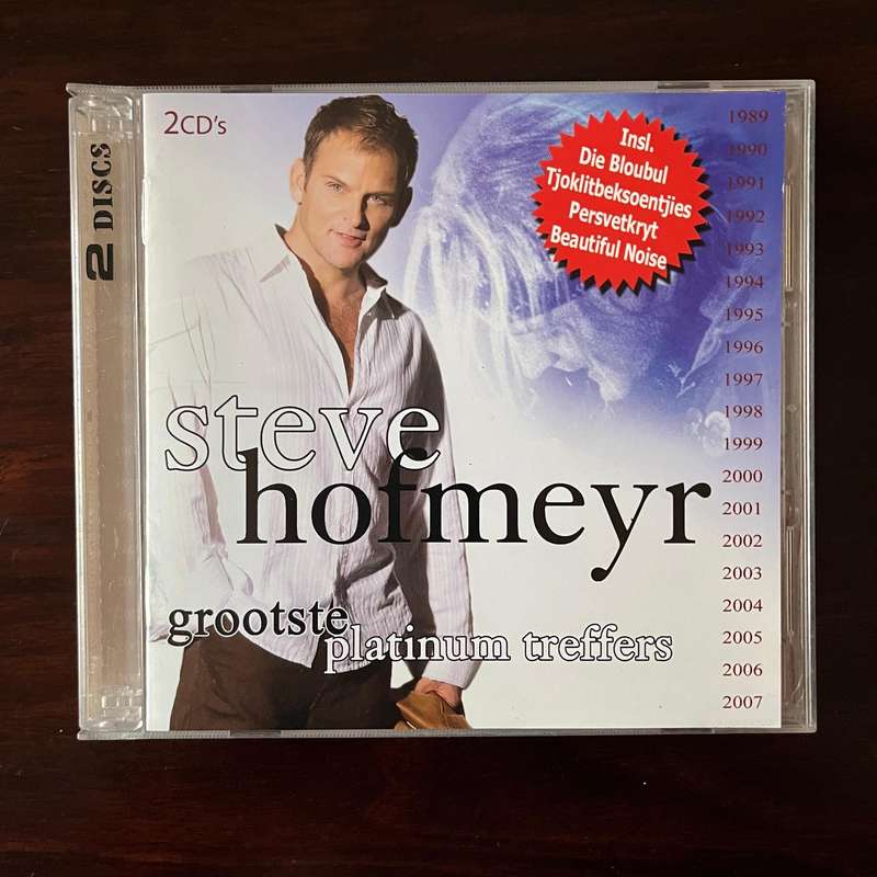 Steve Hofmeyr - Grootste Platinum Treffers 2CD South African