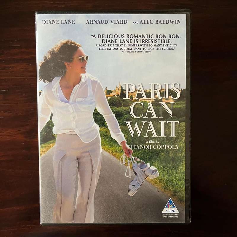 Paris Can Wait DVD Diane Lane South African Press