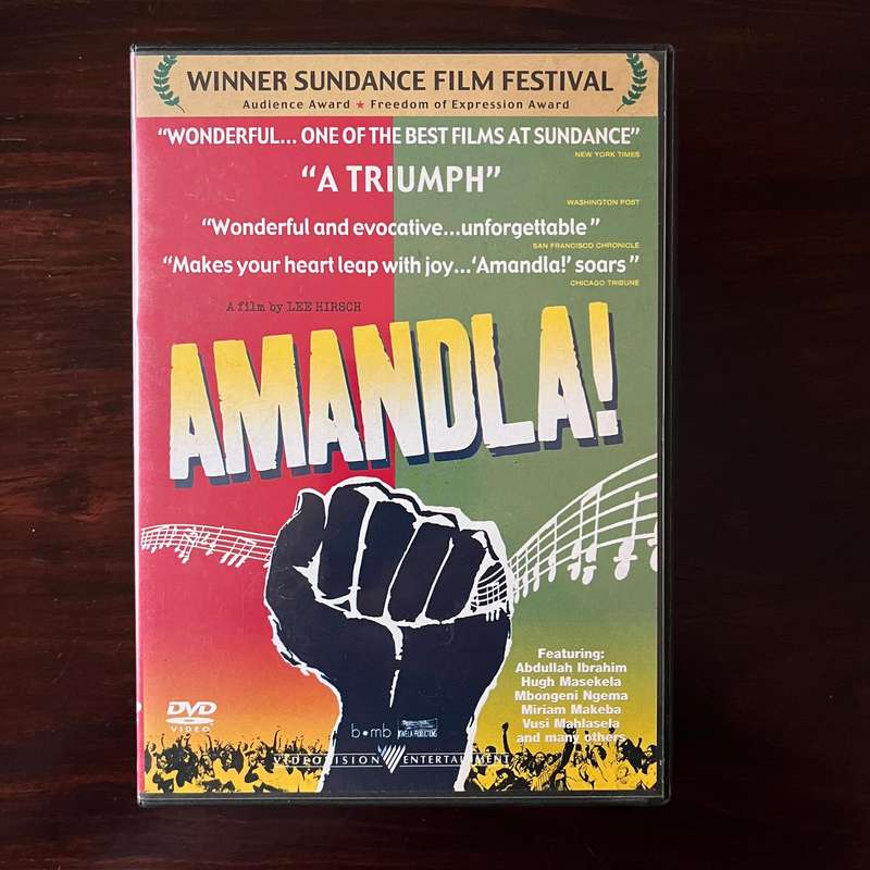 Amandla! DVD South African Press Hugh Masekela Dollar Brand Jazz
