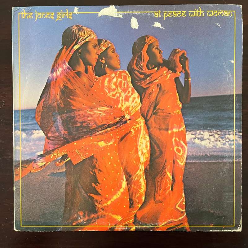 The Jones Girls - At Peace With Woman Vinyl LP US Press Soul Disco