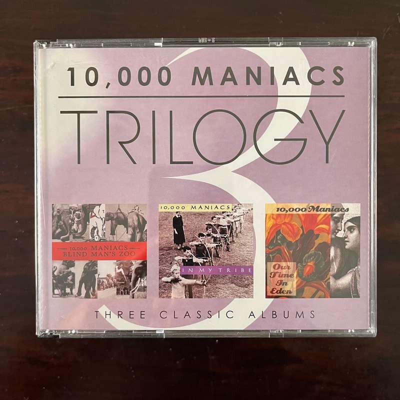 10,000 Maniacs - Trilogy 3CD Set South African Press