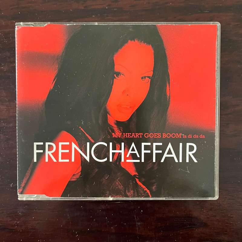 French Affair - My Heart Goes Boom (La Di Da Da) CD Single UK Press House Dance