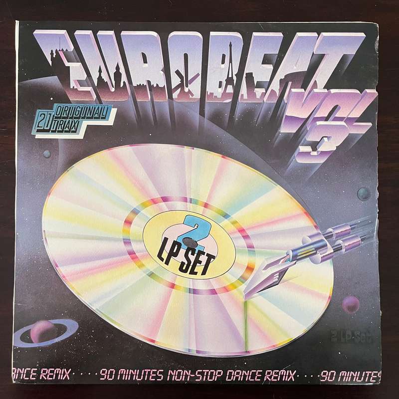 Eurobeat Vol 3 Vinyl 2LP South African Dance Compilation