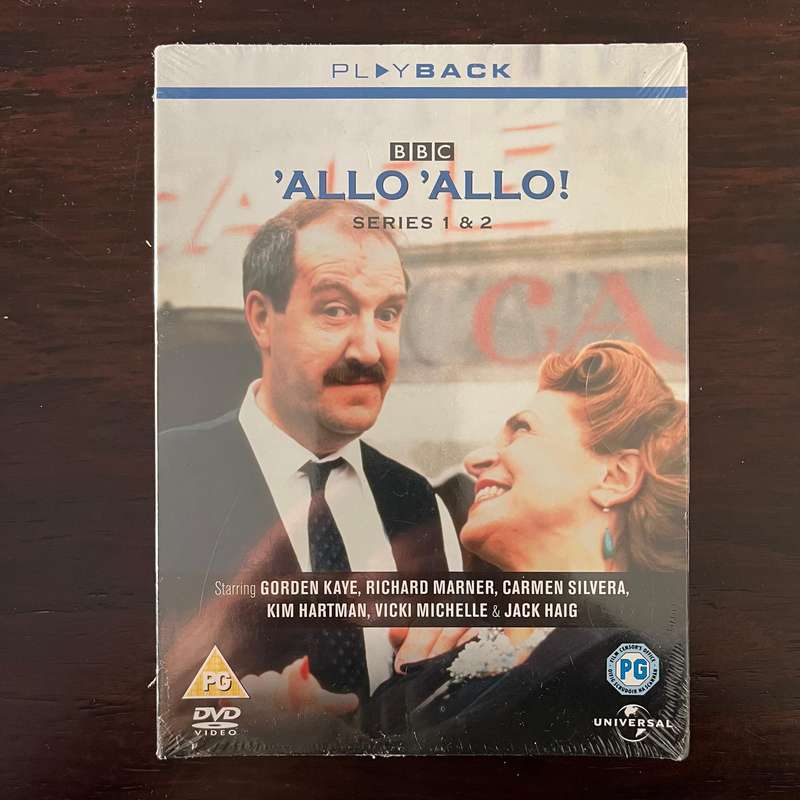 'Allo 'Allo - Series 1 & 2 DVD Set UK Press New and Sealed