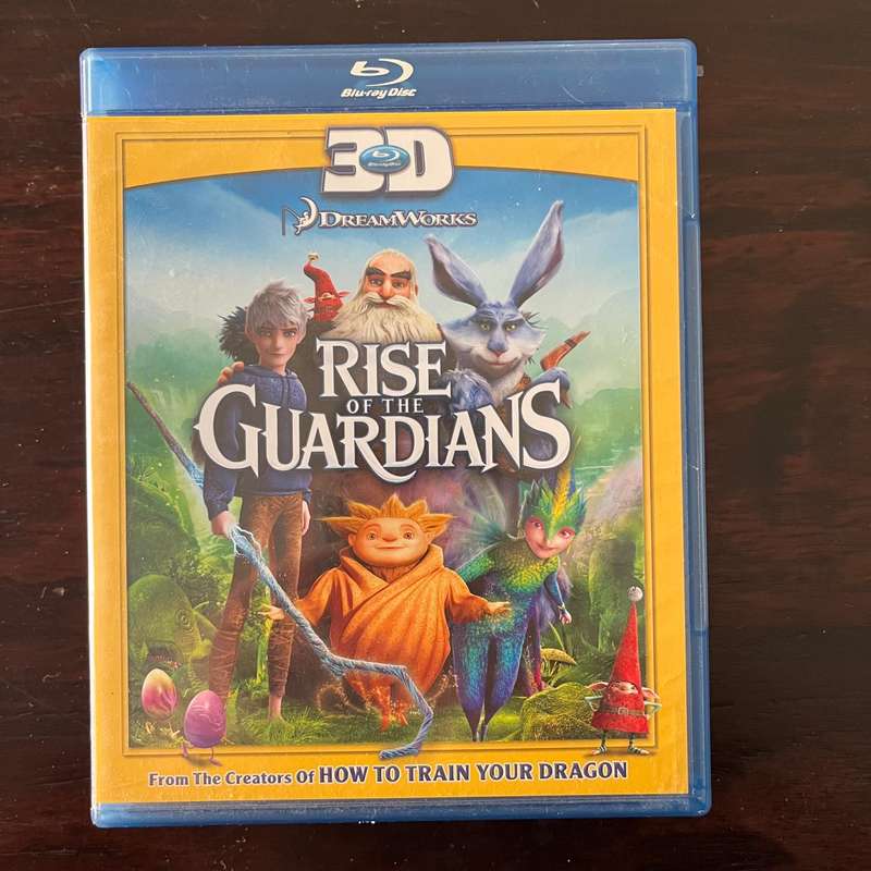 Rise of the Guardians 3D Blu Ray Import Dreamworks
