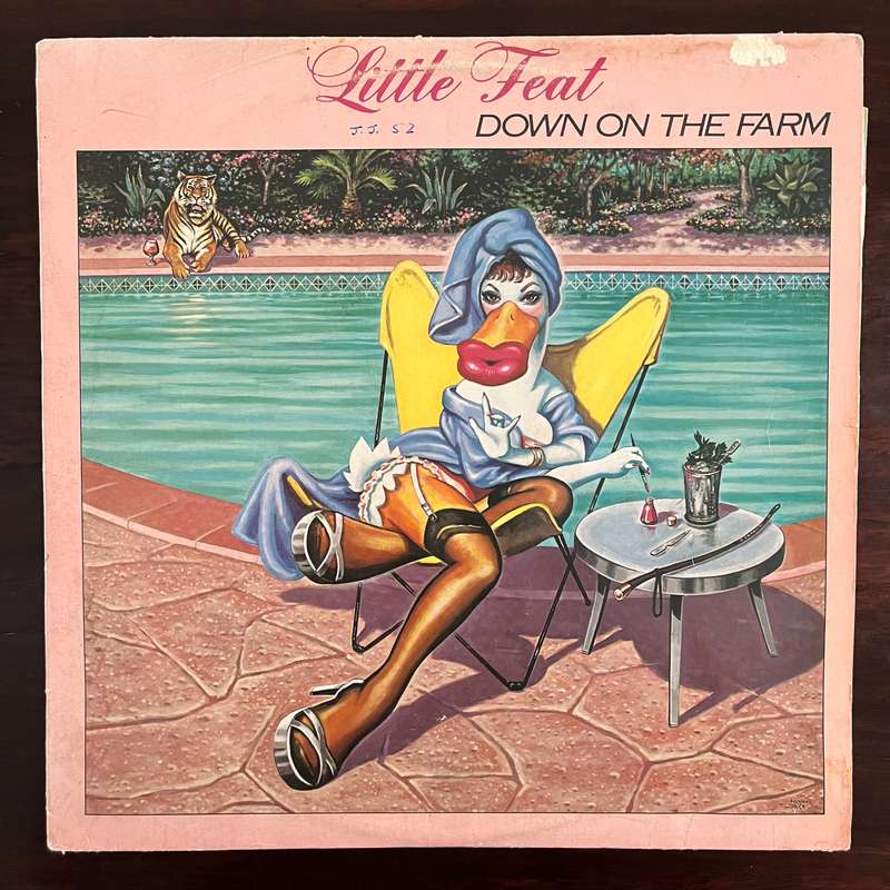 Little Feat - Down On The Farm Vinyl LP US Press Southern Rock