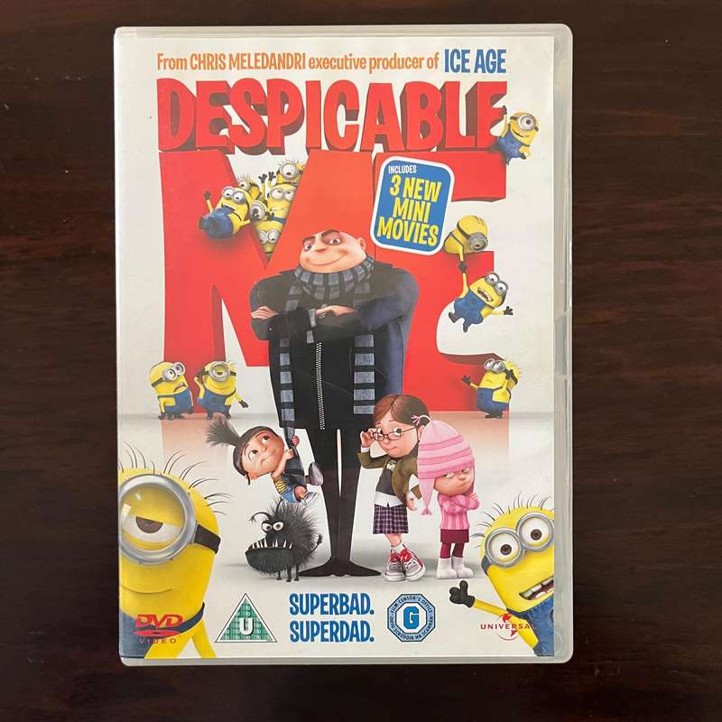Despicable Me DVD UK Press