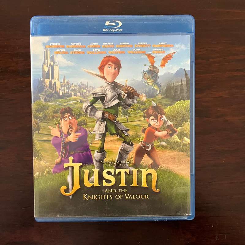 Justin and the Knights of Valour Blu Ray South African Press