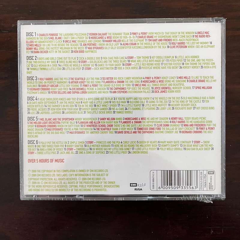 Original Hits - Kids 6CD Set South African Press New and Sealed