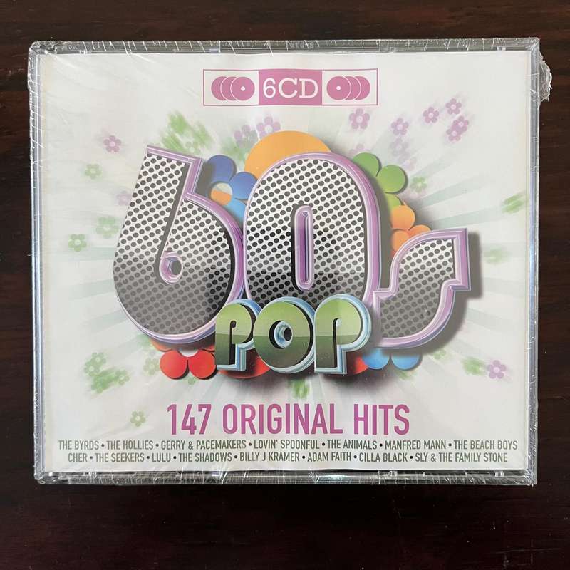 Original Hits - 60s Pop 6CD Set Byrds Animals Beach Boys New and Sealed