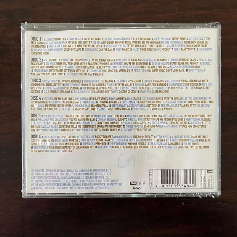 Original Hits - 70s 6CD Set Roxy Music Buzzcocks Simple Minds New and Sealed