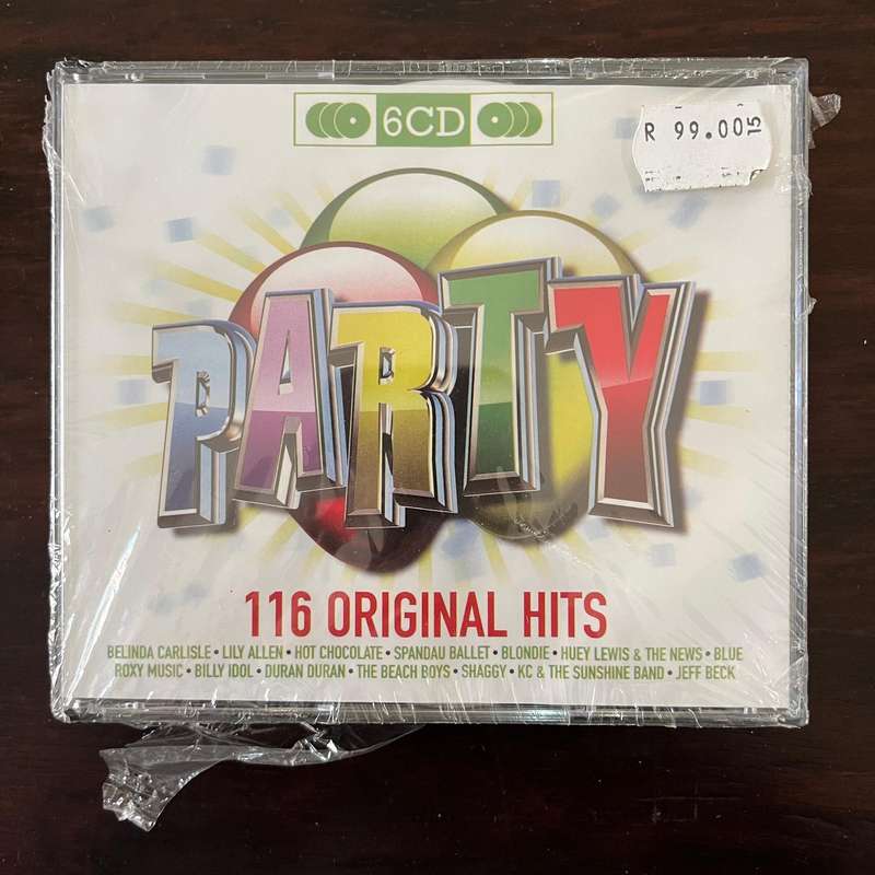 Original Hits - Party 6CD Set Belinda Carlisle Spandau Ballet Blondie New and Sealed