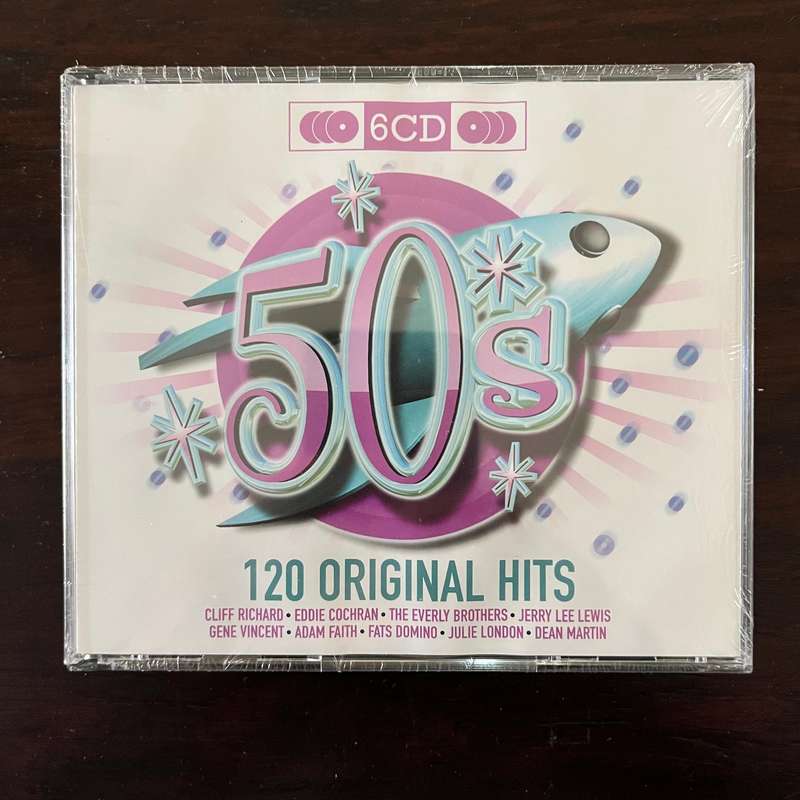 Original Hits - 50s 6CD Set Cliff Richard Eddie Cochran New and Sealed