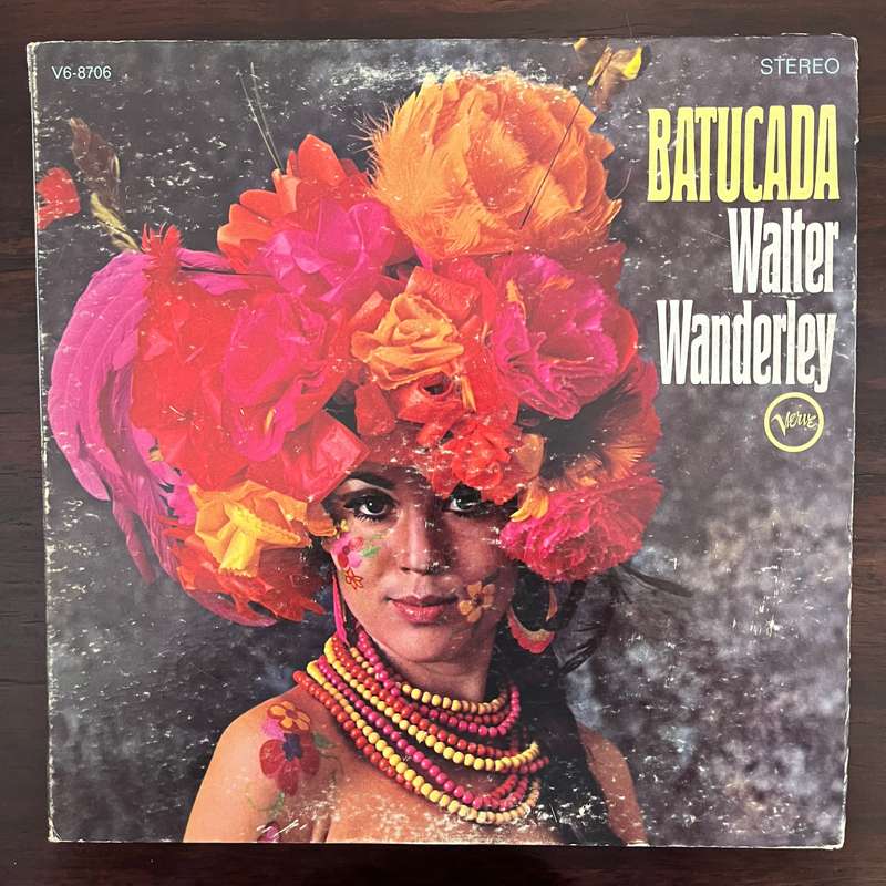 Walter Wanderley - Batucada Vinyl LP Latin Jazz US Press Verve