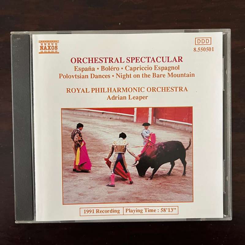 Orchestral Spectacular CD Naxos Import