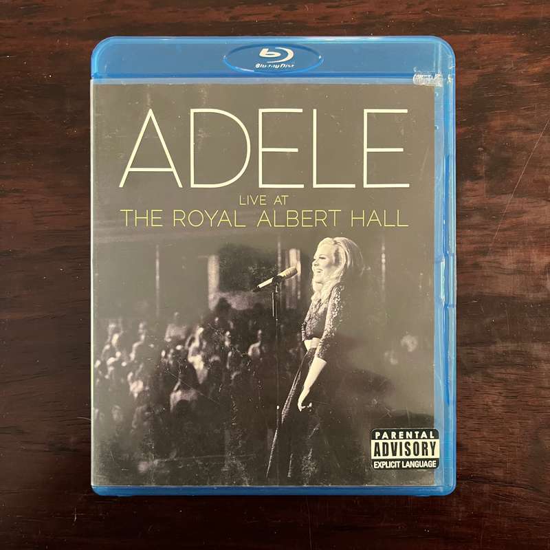 Adele - Live At The Royal Albert Hall Blu Ray and CD Import