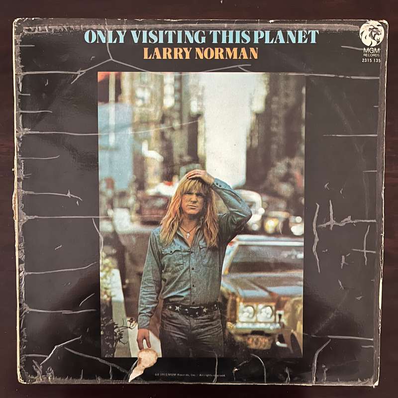 Larry Norman - Only Visiting This Planet Vinyl LP South African Press Psychedelic Folk