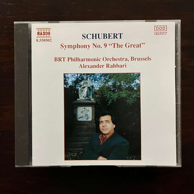 Schubert - Symphony No.9 The Great CD Naxos Import