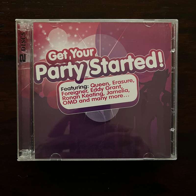 Get Your Party Started 2CD Compilation Erasure OMD Foreigner