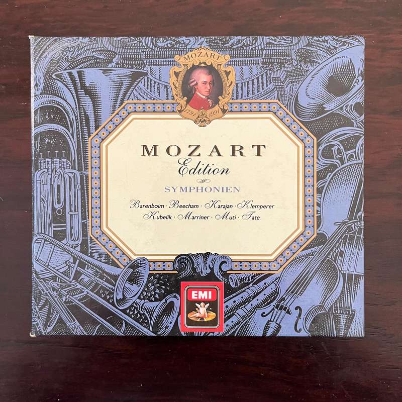 Mozart Edition - Symphonien 4CD Set EMI Import