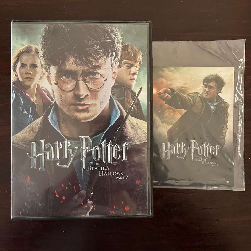 Harry Potter and the Deathly Hallows Part 2 DVD Two Disc Edition South African Press w/ Artcards (2)