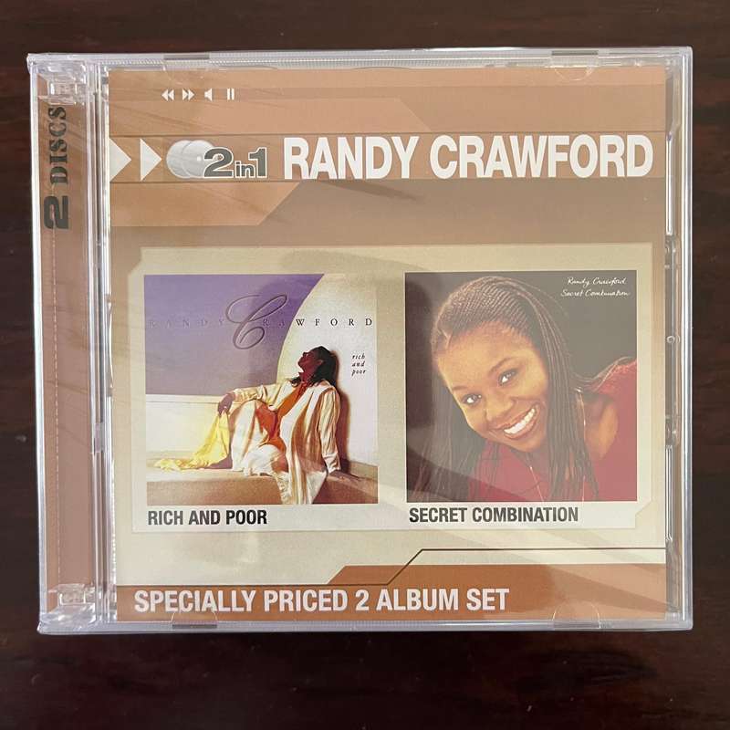 Randy Crawford - Rich and Poor / Secret Combination 2in1 2CD South African Press New and Sealed