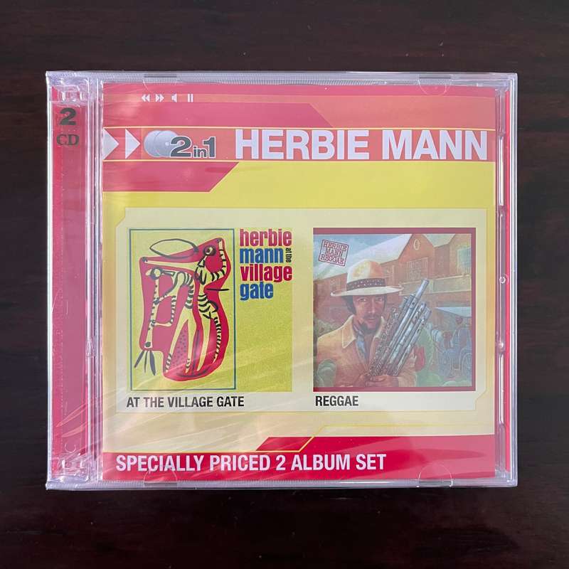 Herbie Mann - At The Village Gate / Reggae 2in1 2CD South African Press New and Sealed