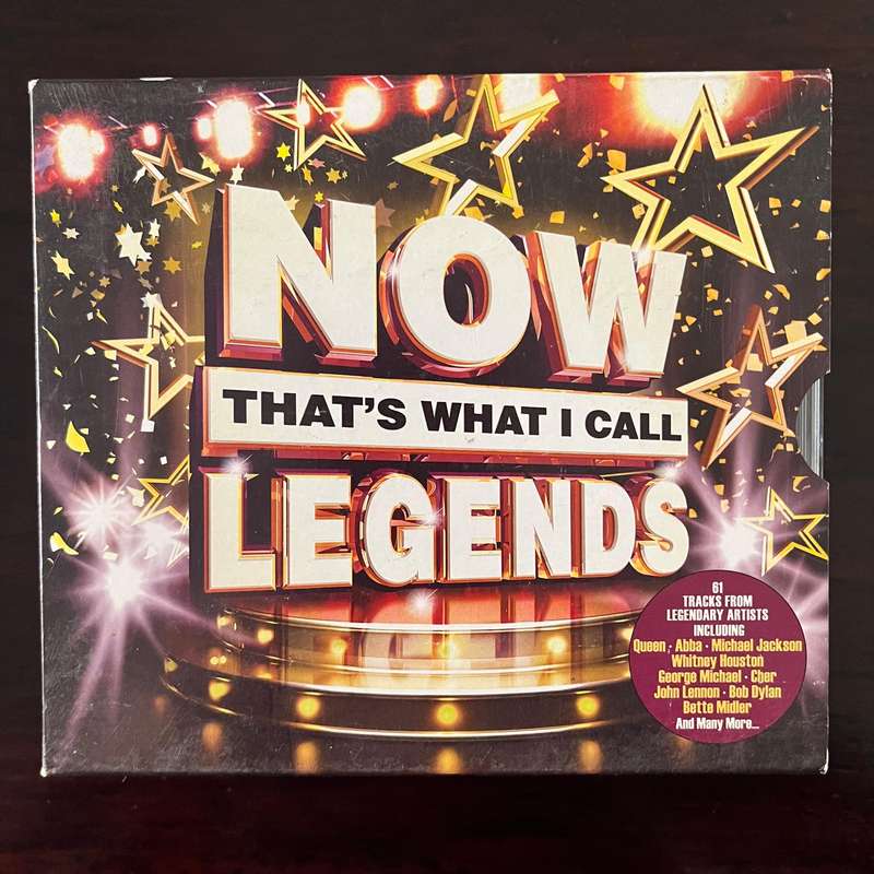 Now Thats What I Call Legends 3CD Set ABBA Queen Bob Dylan