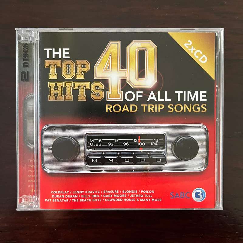 The Top 40 Hits Of All Time - Road Trip Songs 2CD Erasure Blondie Billy Idol
