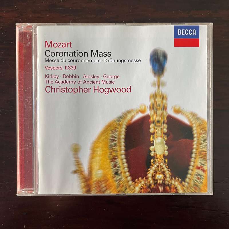 Mozart - Coronation Mass CD Decca Classical Import