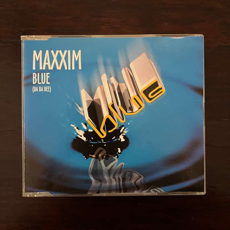 Maxxim - Blue CD Single South African Press