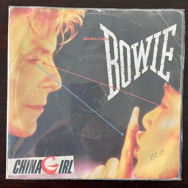 David Bowie - China Girl Vinyl 7 Inch Single South African Press