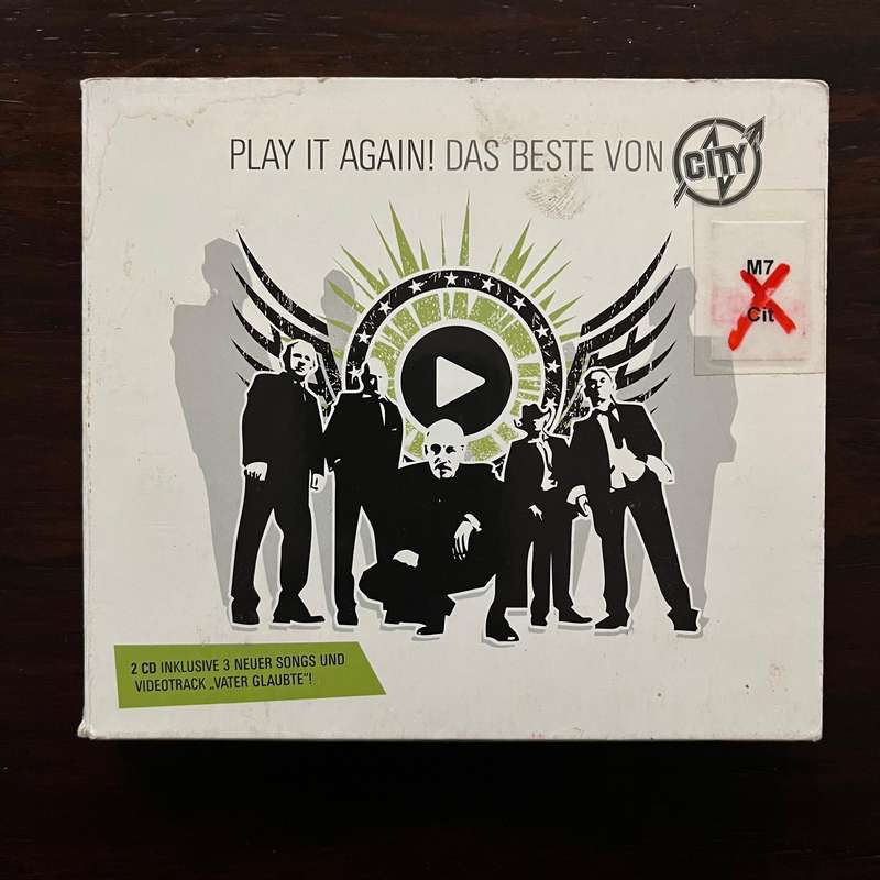 City - Play It Again! Das Beste von City 2CD German Press Alternative Rock