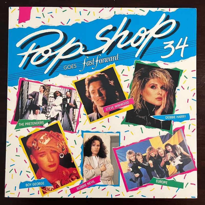 Pop Shop Vol. 34 Vinyl LP Debbie Harry A-Ha Crowded House