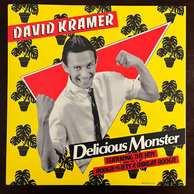 David Kramer - Delicious Monster Vinyl LP South African