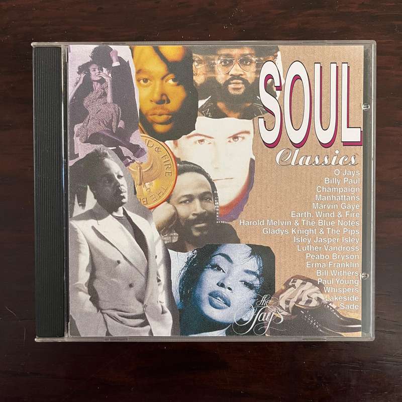 Soul Classics CD Compilation O'Jays Marvin Gaye Bill Withers South African Press
