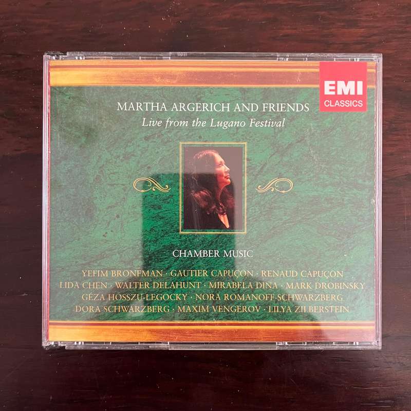 Martha Argerich And Friends - Live From The Lugano Festival 3CD Import EMI Classics