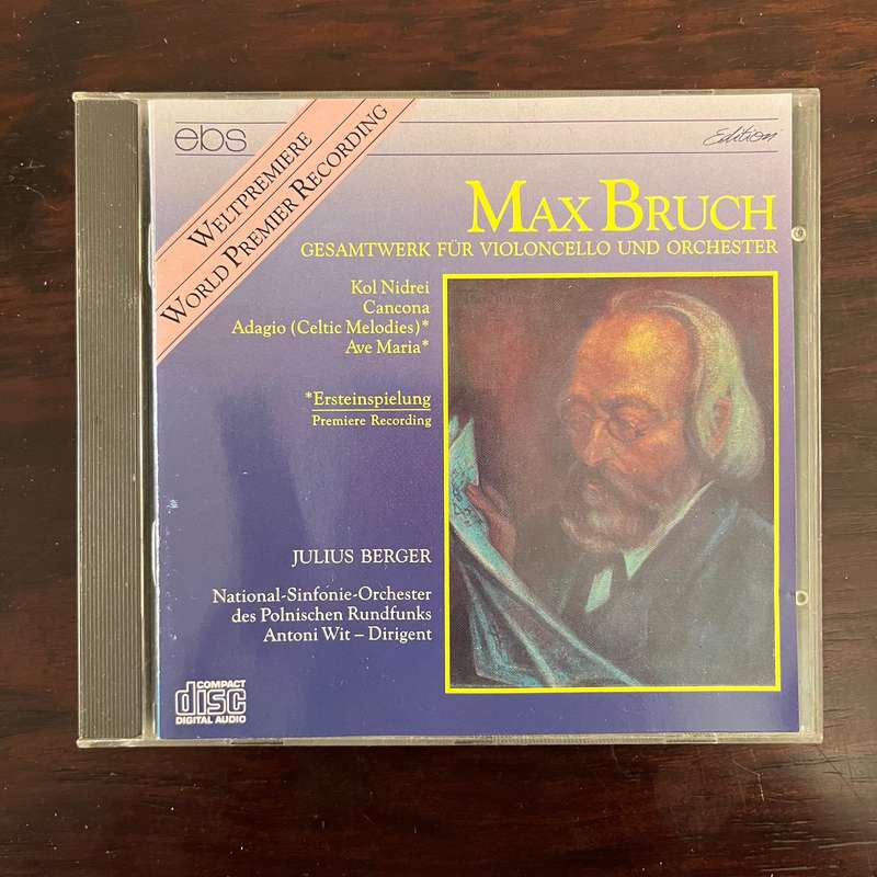 Max Bruch - Gesamtwerk Für Violoncello Und Orchester CD Import