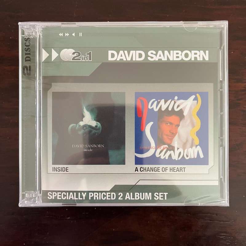 David Sanborn - Inside / A Change Of Heart 2in1 2CD South African Press New and Sealed