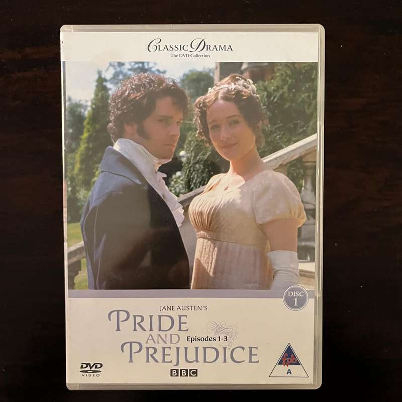 Pride and Prejudice Episodes 1-3 DVD South African Press Jane Austen